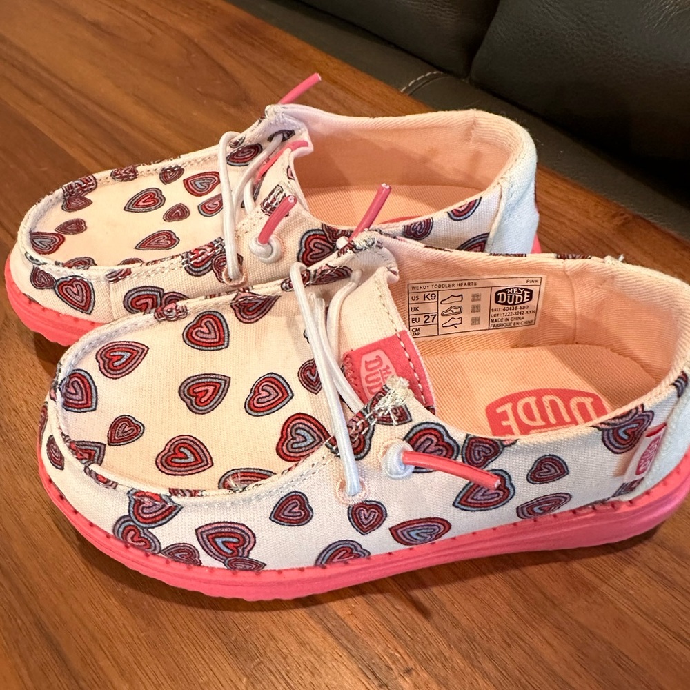 Hey Dude Wendy Toddler Hearts